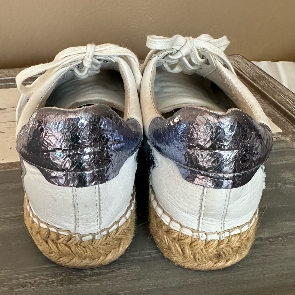 Marc Fisher Women’s Marcia Star Espadrille Sneaker - Size 10. - Picture 2 of 6